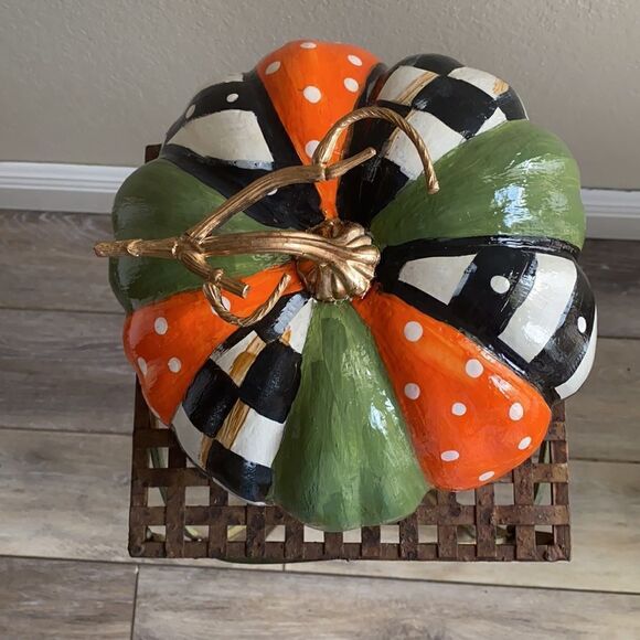 Hand Painted Pumpkin - Picture 2 of 6